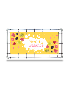 Steigerframe banners